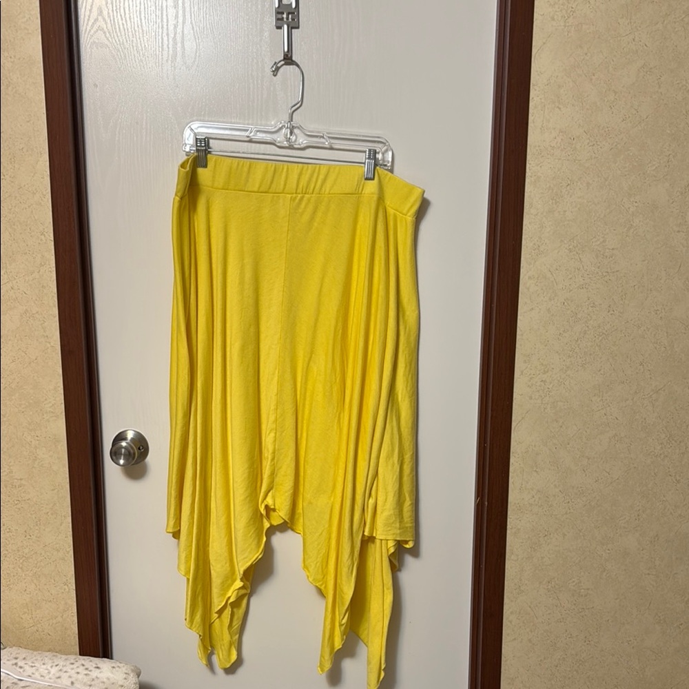 Cato Yellow Women's Skirt Size XL